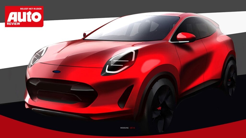 Ford Puma sketch Auto Review