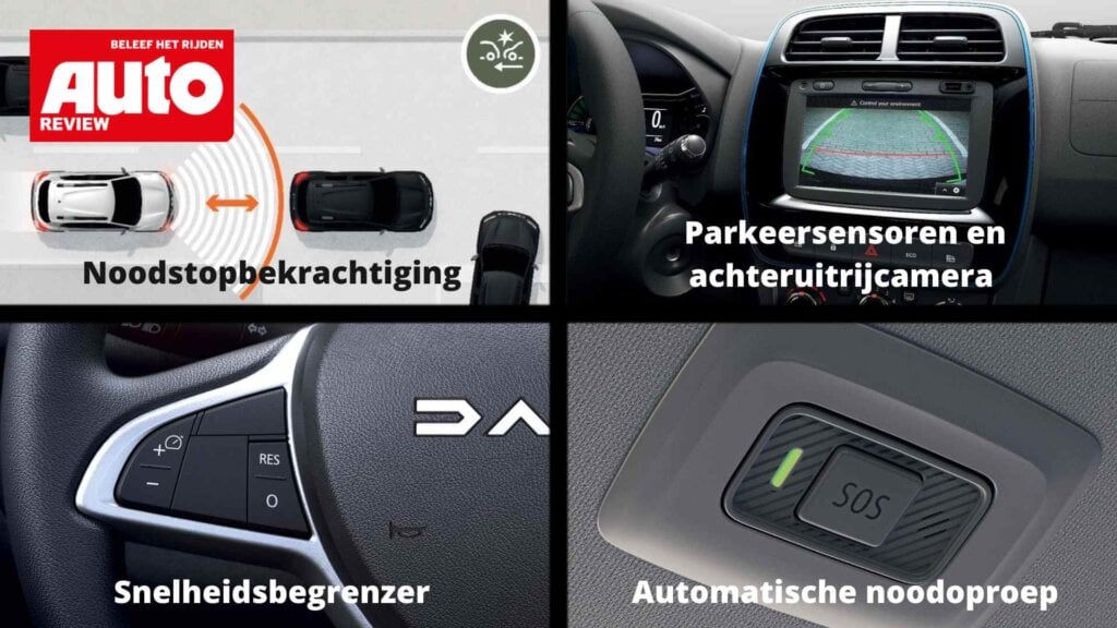 Dacia Spring technologieën