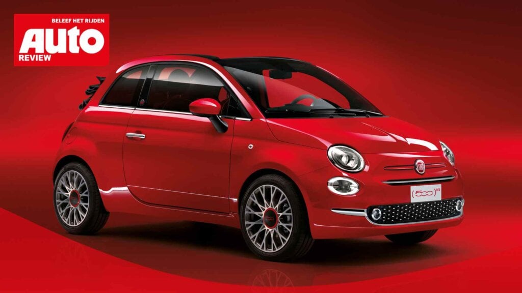 De Fiat 500 in de speciale RED-Editie