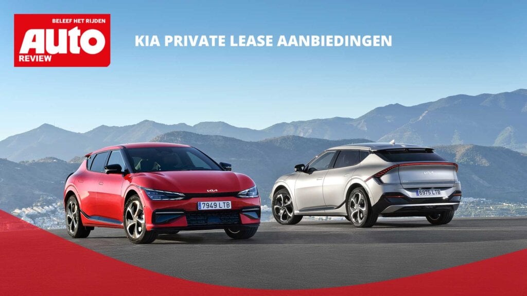 Kia EV6 Runaway Red en Steel Gray