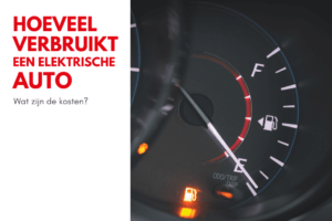 Verbruik van elektrische auto's