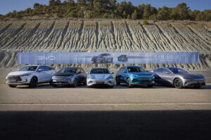 Modellengamma van BYD